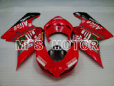 Ducati 848 / 1098 / 1198 2007-2011 Injection ABS Fairing - Alice - Red Black - MFS4113